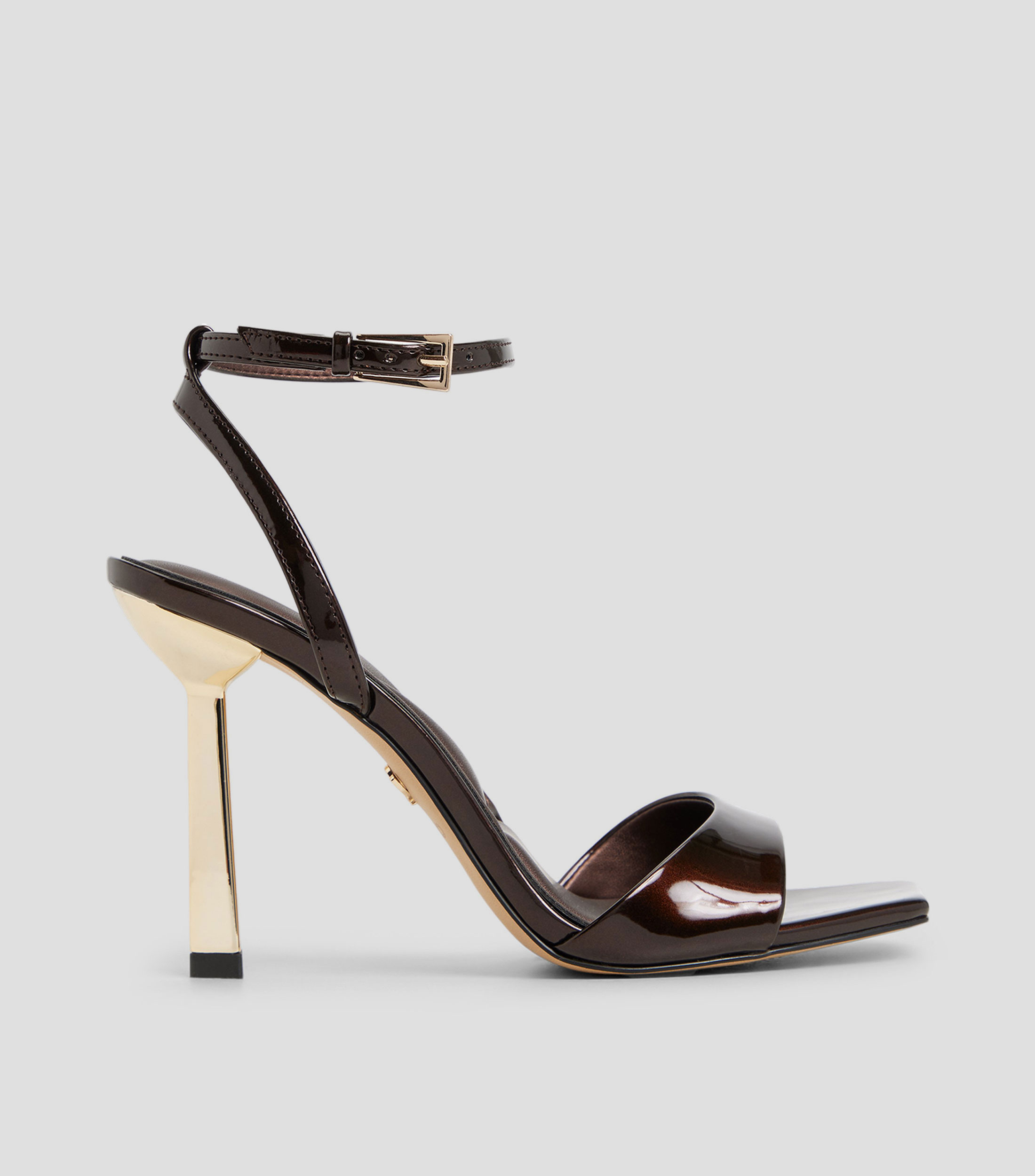 Sandalias con pulsera tacón alto de aguja Mujer